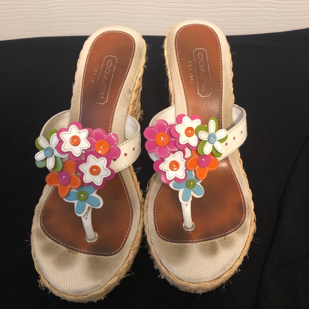 Coach sandals!